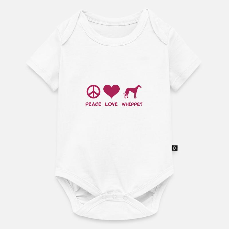 Whippet - Baby Premium short-sleeve bodysuit - white