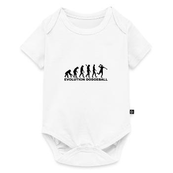 Dodgeball - Baby Premium Kurzarmbody - Weiß - Vorne