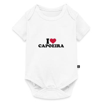 Capoeira - Body à manches courtes Premium Bébé - blanc - Devant