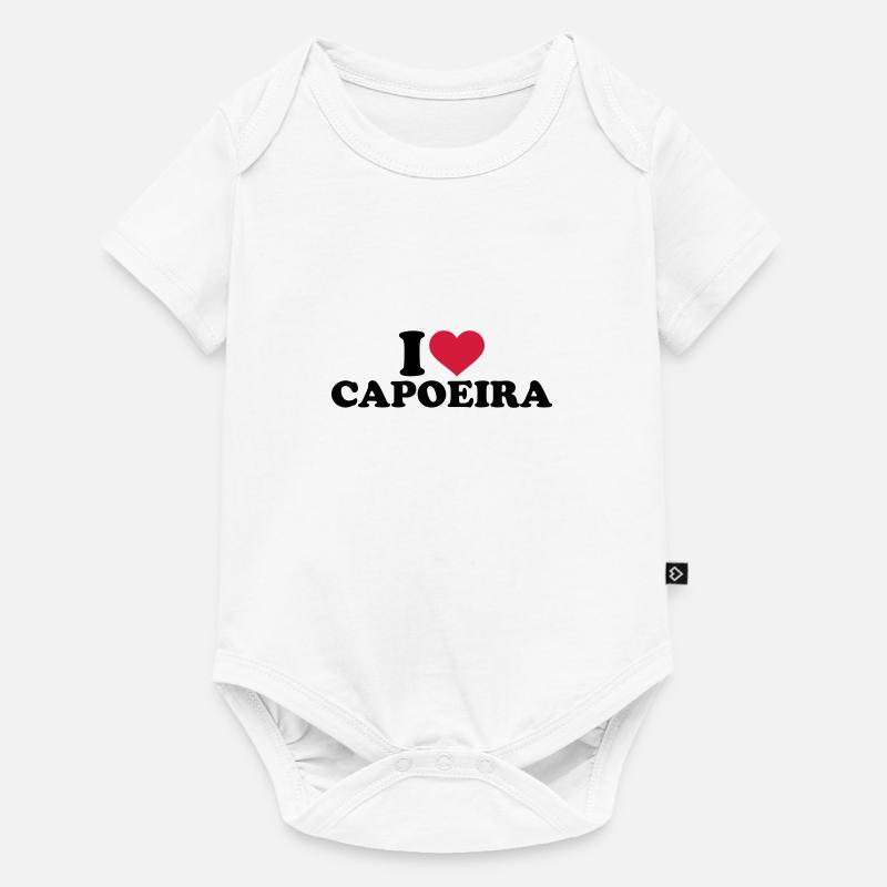 Capoeira - Baby Premium Kurzarmbody - Weiß