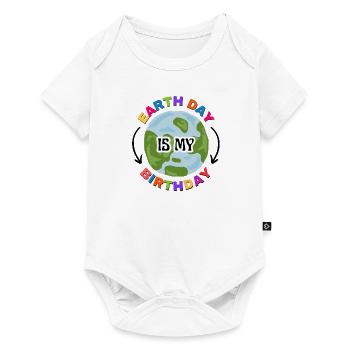 Earth Day Birthday April 22nd - Baby Premium short-sleeve bodysuit - white - Front