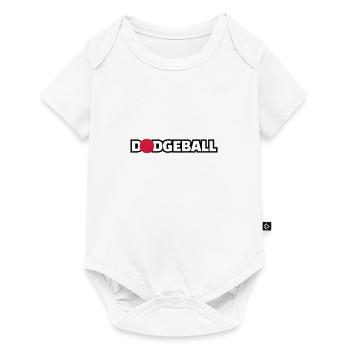Dodgeball - Baby Premium Kurzarmbody - Weiß - Vorne