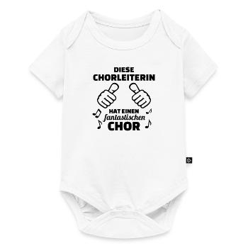 Chor - Baby Premium Kurzarmbody - Weiß - Vorne