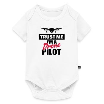 drone - Baby Premium short-sleeve bodysuit - white - Front
