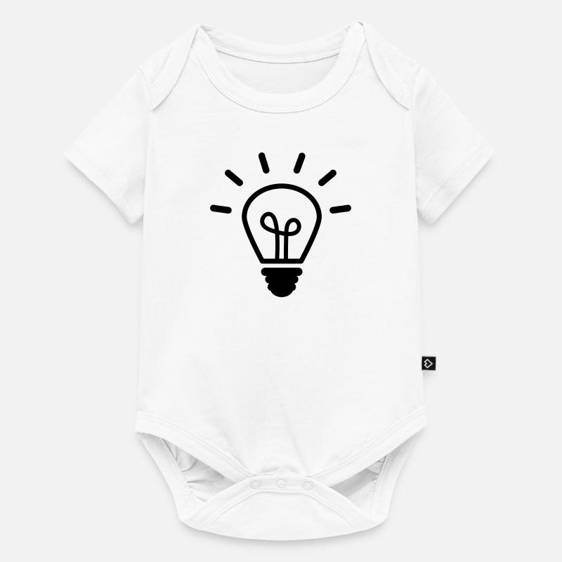 ampoule - Body à manches courtes Premium Bébé - blanc