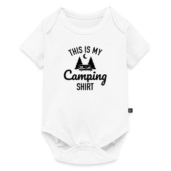 Campeur - Body à manches courtes Premium Bébé - blanc - Devant