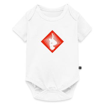 Skateboarder Skater Skateboard - Body à manches courtes Premium Bébé - blanc - Devant