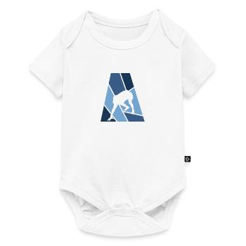Rugby Gridiron Footballer - Baby Premium short-sleeve bodysuit - white - Front