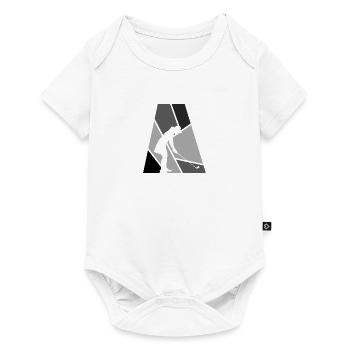 Balle de golf Golfeur Golf - Body à manches courtes Premium Bébé - blanc - Devant