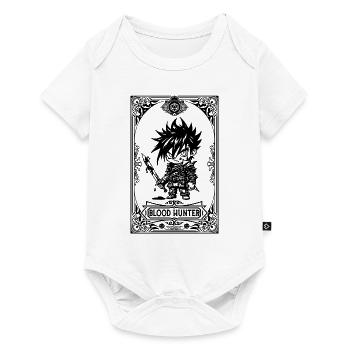 Blutjäger RPG Tarotkarte Chibi - Baby Premium Kurzarmbody - Weiß - Vorne