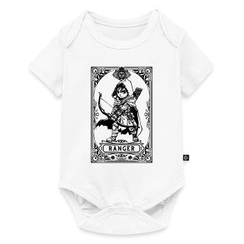 Ranger RPG Tarotkarte Chibi - Baby Premium Kurzarmbody - Weiß - Vorne