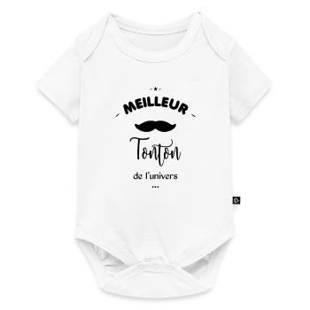 Meilleur tonton - Body à manches courtes Premium Bébé - blanc - Devant