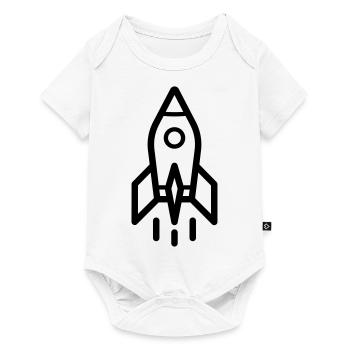 rocket - Baby Premium short-sleeve bodysuit - white - Front