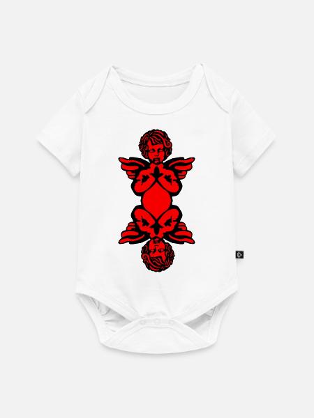 Engel - Baby Premium Kurzarmbody - Weiß