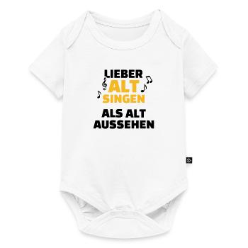 Chor - Baby Premium Kurzarmbody - Weiß - Vorne