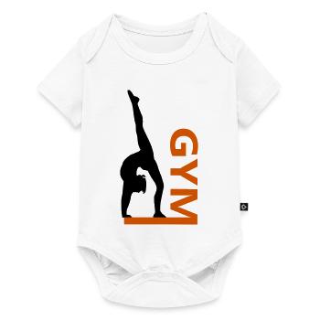 Gymnastique - Body à manches courtes Premium Bébé - blanc - Devant
