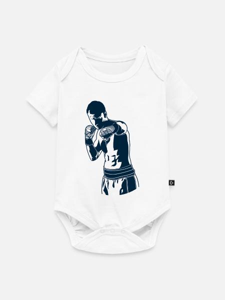 Boxer - Baby Premium Kurzarmbody - Weiß
