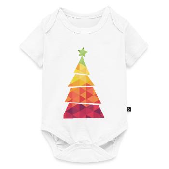 Christmas Tree - Weihnachtsbaum - Weihnachten - Baby Premium short-sleeve bodysuit - white - Front