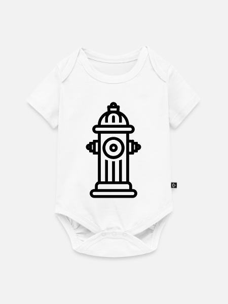 Hydrant - Baby Premium Kurzarmbody - Weiß