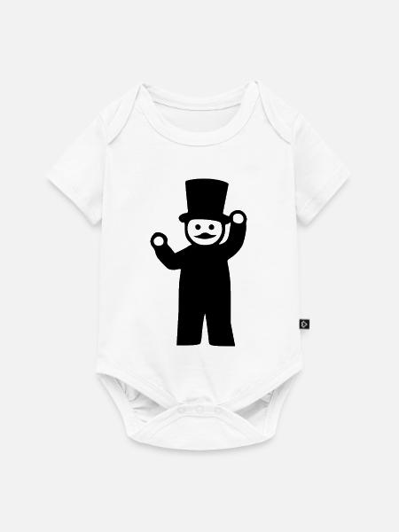 Schornsteinfeger - Baby Premium Kurzarmbody - Weiß