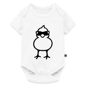 Cool Chick - Baby Premium Kurzarmbody - Weiß - Vorne