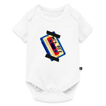 Mix 90's Casette - Baby Premium short-sleeve bodysuit - white - Front