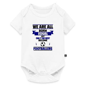 Only the best become footballers - Baby Premium short-sleeve bodysuit - white - Front