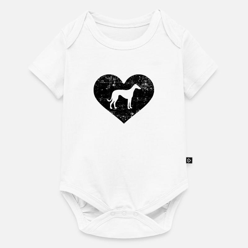Lévrier italien - Body à manches courtes Premium Bébé - blanc