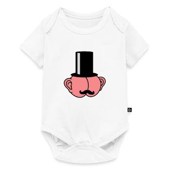 Sir Ass With Ears - Baby Premium short-sleeve bodysuit - white - Front