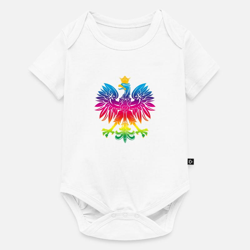 Rainbow eagle 1 - Baby Premium short-sleeve bodysuit - white