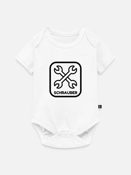 Mechanik / Mechaniker / Auto / Garage - Baby Premium Kurzarmbody - Weiß