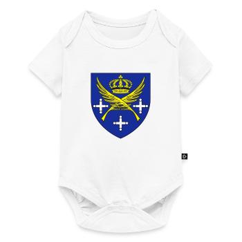 City coat of arms Saint Etienne Loire - Baby Premium short-sleeve bodysuit - white - Front