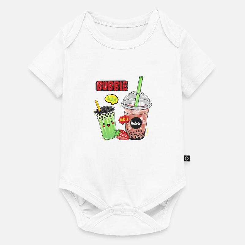 Bubble tee chemises cool ch / at - Body à manches courtes Premium Bébé - blanc