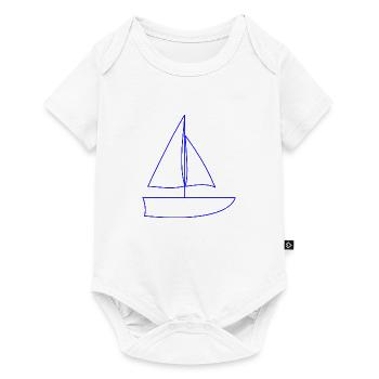 Sailing ship, Sailboat, Sailing - Baby Premium short-sleeve bodysuit - white - Front