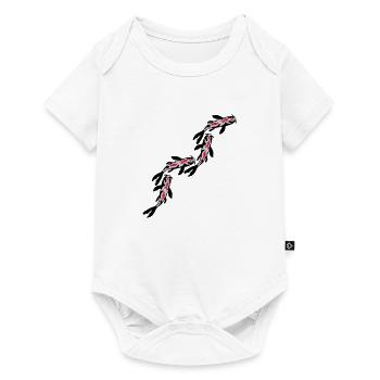 Many Koi Fish Nishikigoi - Baby Premium short-sleeve bodysuit - white - Front