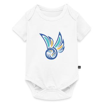 Ballsport - Baby Premium Kurzarmbody - Weiß - Vorne