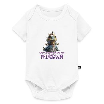 Kroko Prinzessin 02 - Baby Premium Kurzarmbody - Weiß - Vorne