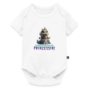 Kroko Prinzessin 03 - Baby Premium Kurzarmbody - Weiß - Vorne
