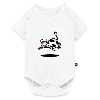 cow - Baby Premium short-sleeve bodysuit - white - Front