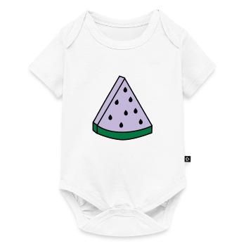 watermelon - Baby Premium short-sleeve bodysuit - white - Front