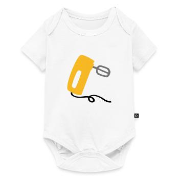 Mixer - Baby Premium short-sleeve bodysuit - white - Front