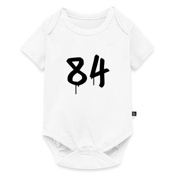 Graffiti : 84 - Baby Premium short-sleeve bodysuit - white - Front