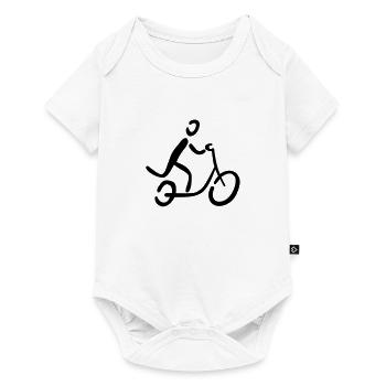 Kickbike - Body à manches courtes Premium Bébé - blanc - Devant