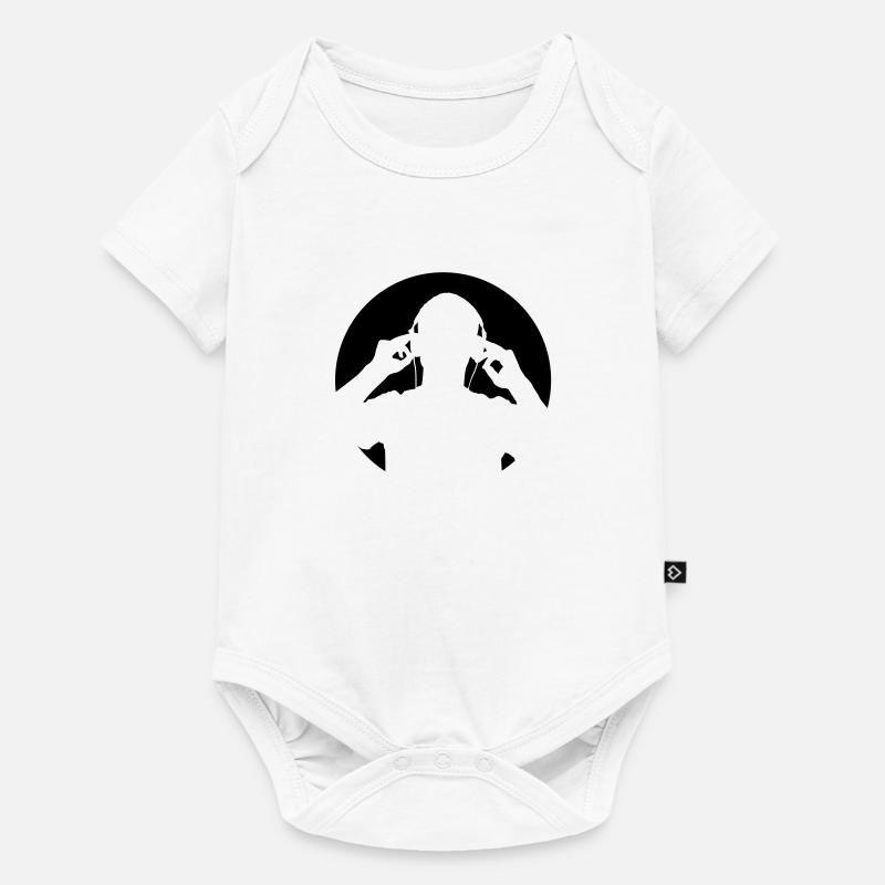 music_man - Body à manches courtes Premium Bébé - blanc