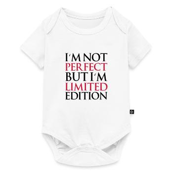 not_perfect_but_limited_edition - Body à manches courtes Premium Bébé - blanc - Devant