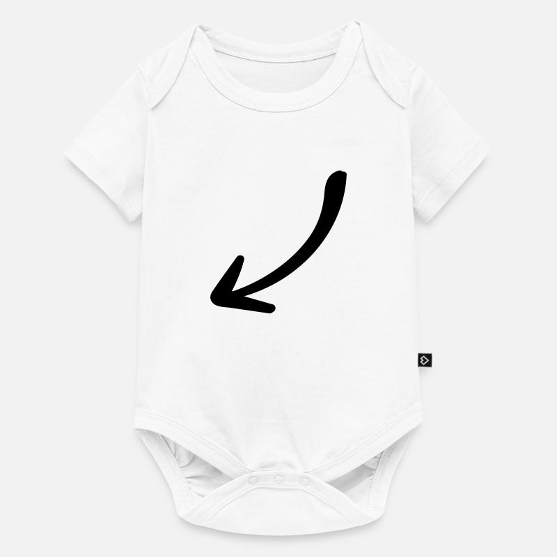 Pfeil - Pfeil - Baby Premium Kurzarmbody - Weiß