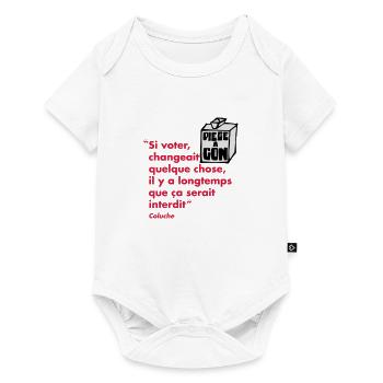 Citation - Body à manches courtes Premium Bébé - blanc - Devant