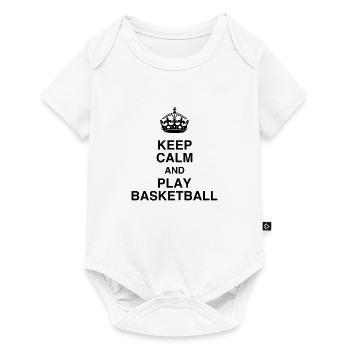 Basketball - Basket ball - Basket-ball - Baskette - Baby Premium short-sleeve bodysuit - white - Front