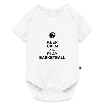 Basketball - Basket ball - Basket-ball - Baskette - Baby Premium short-sleeve bodysuit - white - Front