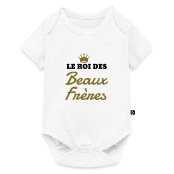 Beau Frère / Frere / Beau-Frère / Mariage / Marié - Body à manches courtes Premium Bébé - blanc - Devant